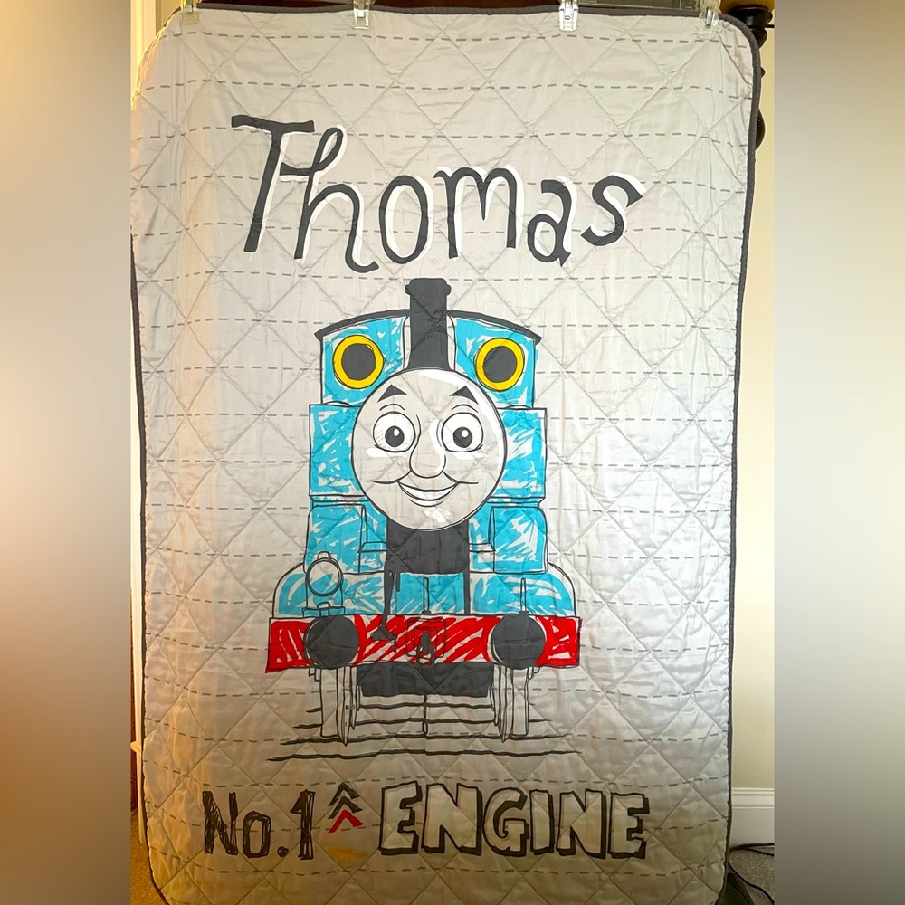 Thomas the train 4 piece toddler bed set